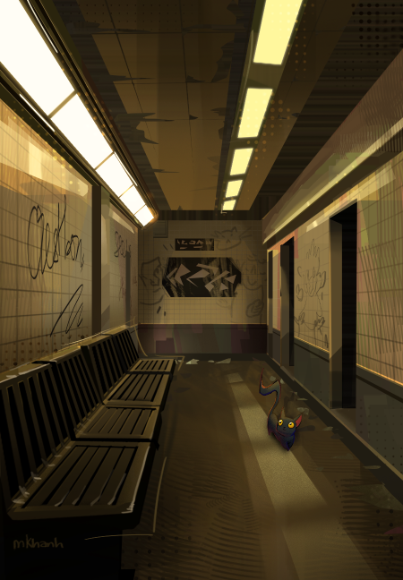 mkhank612's tweet photo. a little stroll in the subway 🐈‍⬛🚇
#BlackCat #Illustration #ArtOnX #ArtistOnX https://t.co/uU9EQqFt00