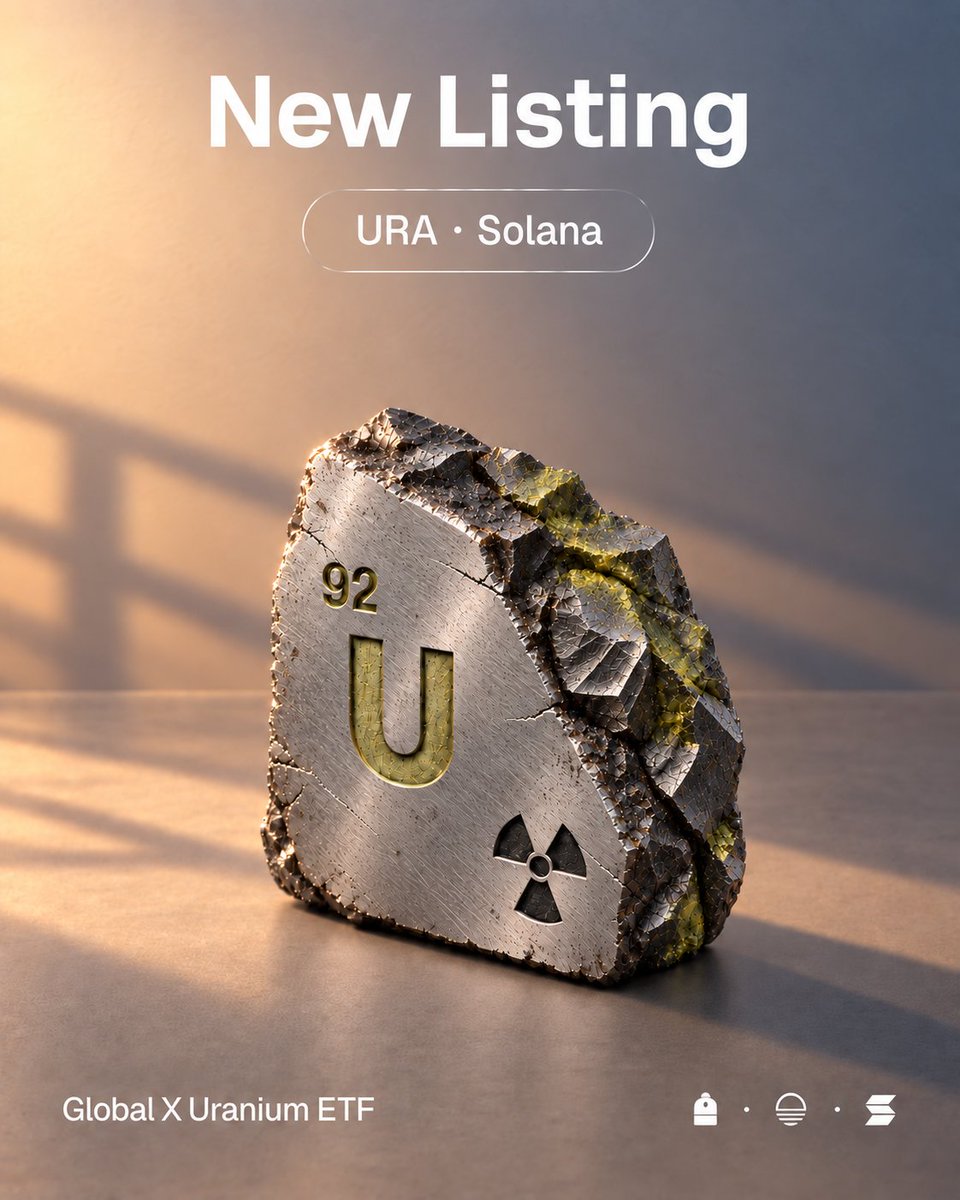 sunrise's tweet photo. $URA is now listed on @Solana via Sunrise.

Issued by @Backpack Securities. https://t.co/2Xt0FH3wTs