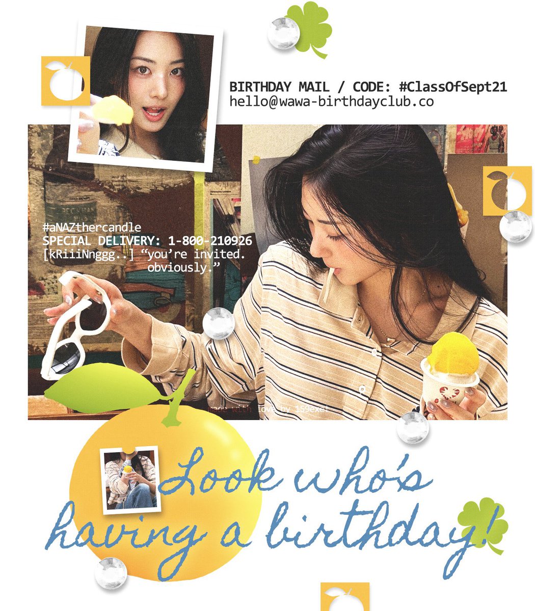 monaczo's tweet photo. happy birthday! lovv @wawaIostyou 🎂💗 wishing you a year full of happiness, love, and wonderful moments. wish u all the best wawajeyukk. thank you so much buat layoutnya ya cayangku &amp;&amp; maaci sudah berbagi hadiah cantik di birthdaymu lovv🫶🏻🎀 #aNAZthercandle #ClassOfSept21🍊 https://t.co/GjE2mSbcvj