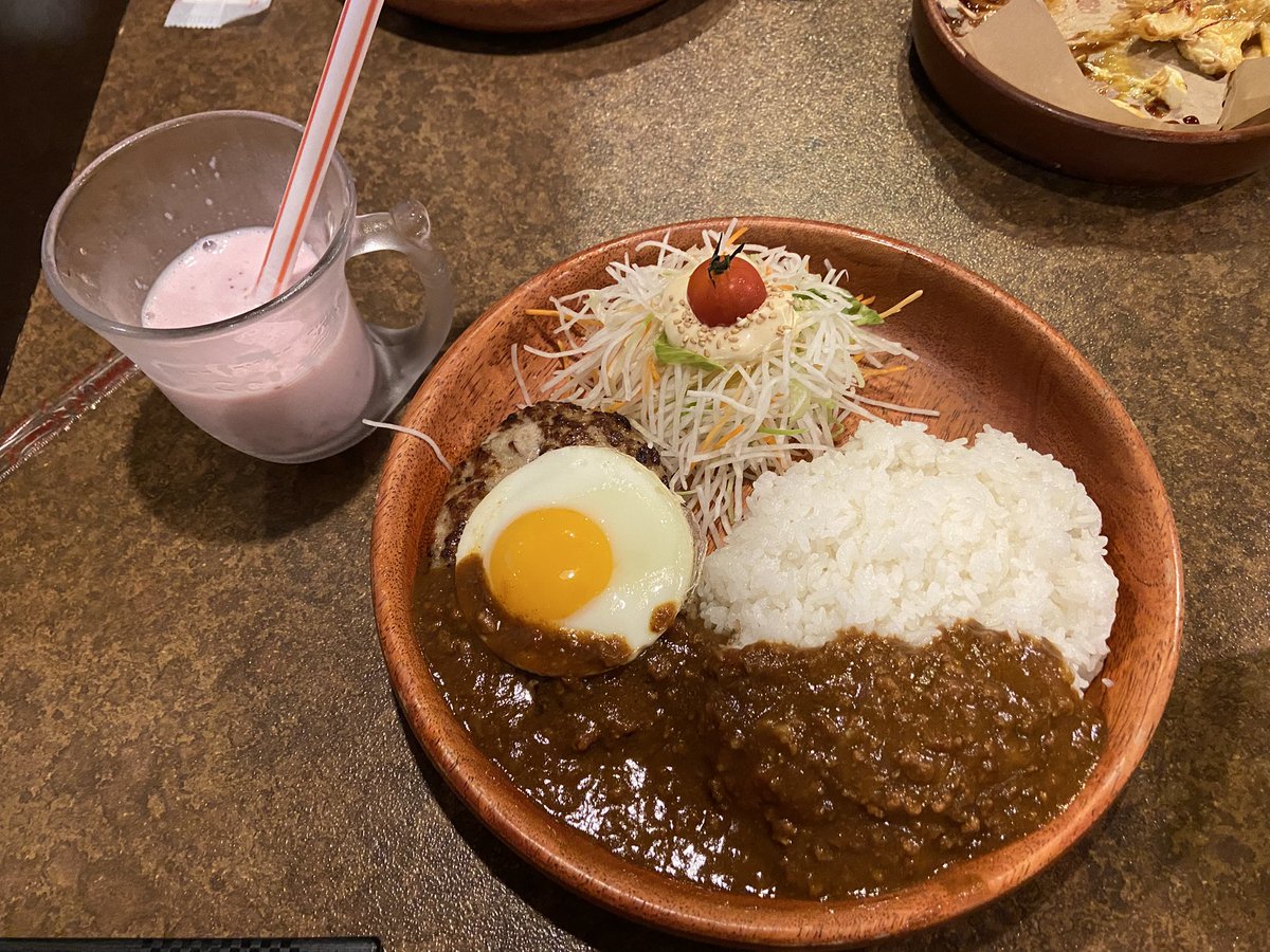 u_s4nn's tweet photo. 帰還してびっくりドンキーで夜ご飯 https://t.co/7YqzGAcQg1
