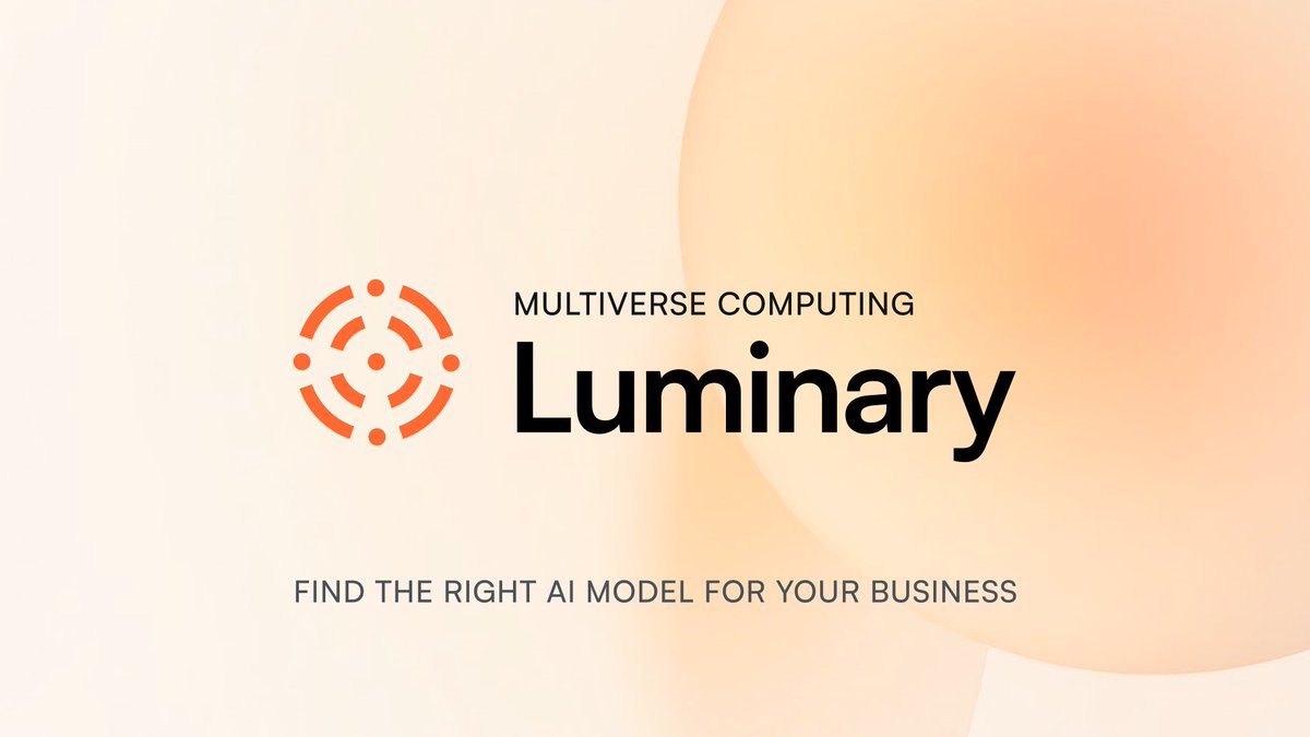 MultiverseCompu's tweet photo. 🚀 Introducing Luminary, our AI wind tunnel for enterprise model selection.

With 2.9M LLMs available, which one performs best for your business?

Luminary simulates hundreds of complete, multi-turn customer conversations, including backend systems and tool calls, to help you choose the right model for your chatbot or agentic system.

👉 https://t.co/jveludBl4P

#Luminary #EnterpriseAI #AgenticAI

1/2
