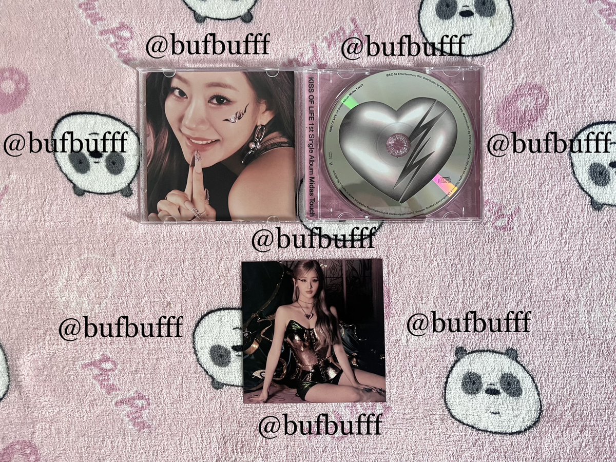 bufbufff's tweet photo. 🩷 อัลบั้มเปล่า kiss of life : midas touch (Julie ver.) 🩷

🌟 อัลบั้มละ 80 บาท (ขาดแค่การ์ด)

📮 ส่งฟรี | free shipping (พื้นที่ห่างมีบวกเพิ่มนะคะ)

#ตลาดนัดจูบชีวิต #ตลาดนัดkissoflife https://t.co/yEfrn5GIdO