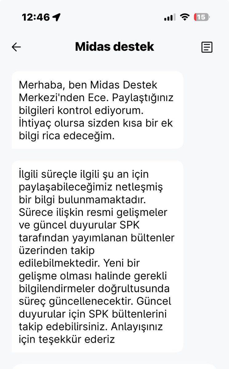 bluecastle3's tweet photo. @CaptainOrkan #TLY #THF #DOH #KHA #DFI fonları için 16 Eylül akşamı verdiğim satış emirleri 17 Eylül saat 12:05 de neden reddedildi? Bilgi verebilir misiniz? @getmidas 

@spkgovtr 
@MerkeziKayitTur @HMBakanligi 
@Takasbank 
@memetsimsek 

#fonmağdurları https://t.co/t0oj4C6pm5