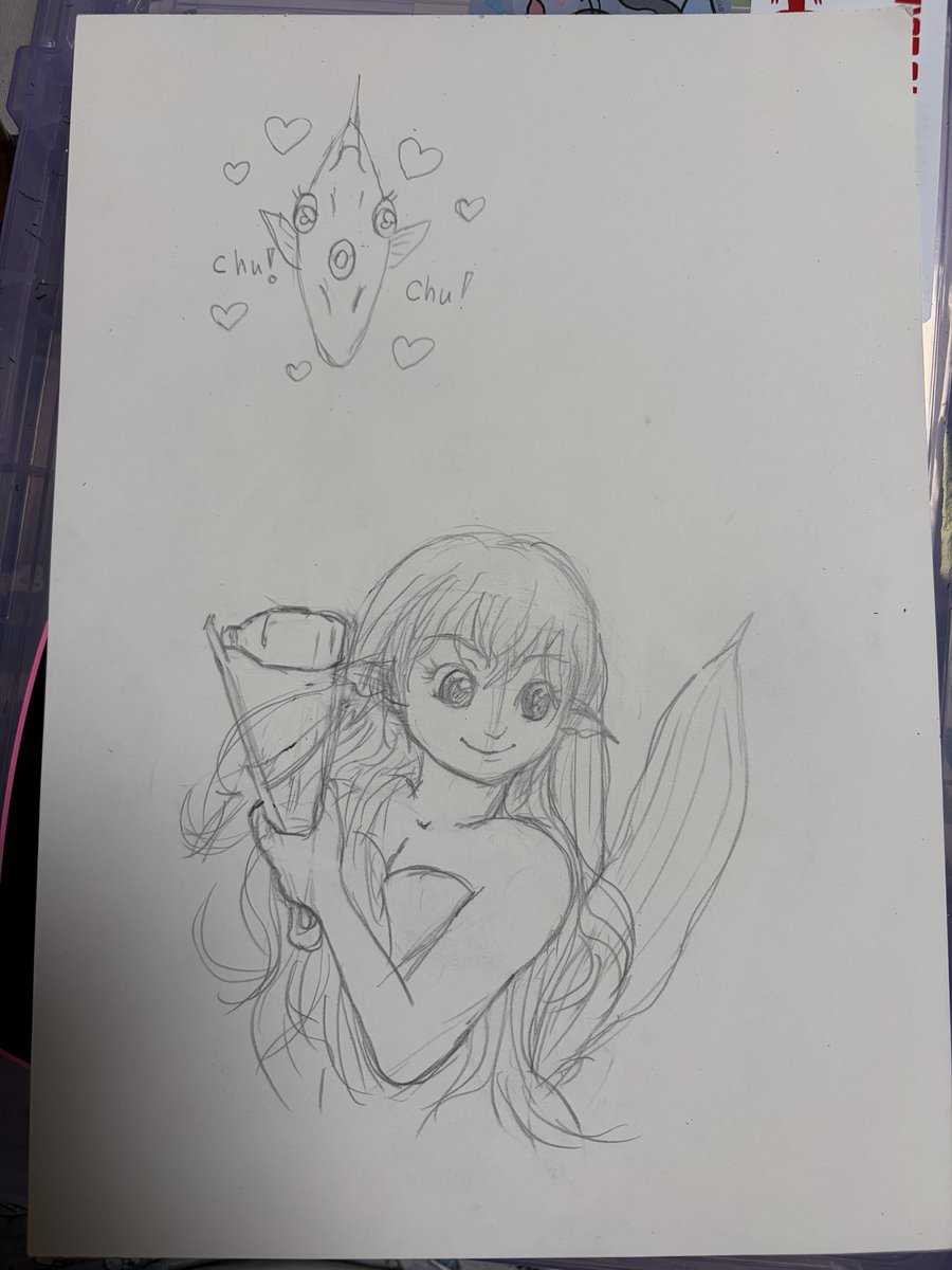 heromaru0's tweet photo. 新作考え中 https://t.co/bhUDcW31BC