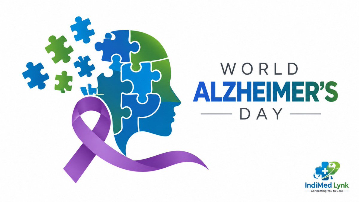 IndiMedLynk's tweet photo. #WorldAlzheimerDay 💙

Awareness, early attention, compassionate support &amp; access to specialised care can make a meaningful difference for families living with Alzheimer’s. #IndiMedLynk helps #internationalpatients access trusted #healthcareinIndia with personalised  support. https://t.co/JZTncnhMwQ