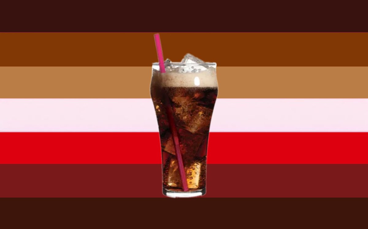 ewsviolet's tweet photo. bandeira pra lésbicas fãs de uma coquinha https://t.co/LPXDTY9ANw