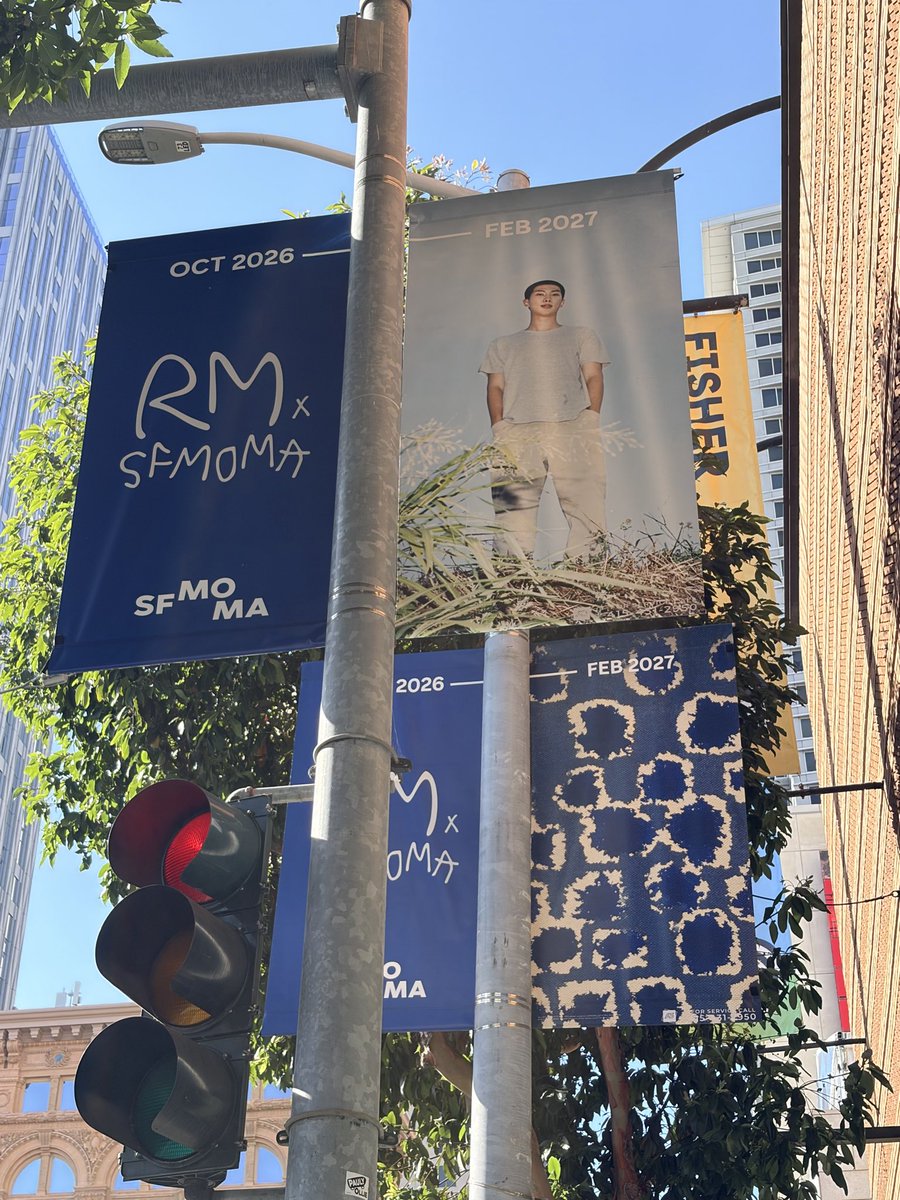 taempoline's tweet photo. these flags are up and down on both sides of the 3rd street in san francisco for at least a few blocks 🥰🥰 https://t.co/umQeVdI37u