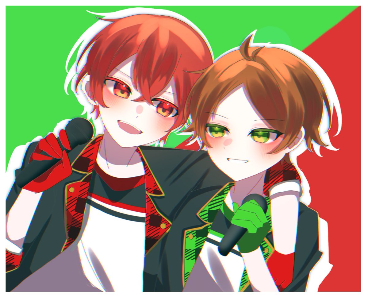 A__NONBIRI's tweet photo. 💚❤️

 #うらたぬ王国の美術館
 #坂田です https://t.co/2xLdJsx6XF