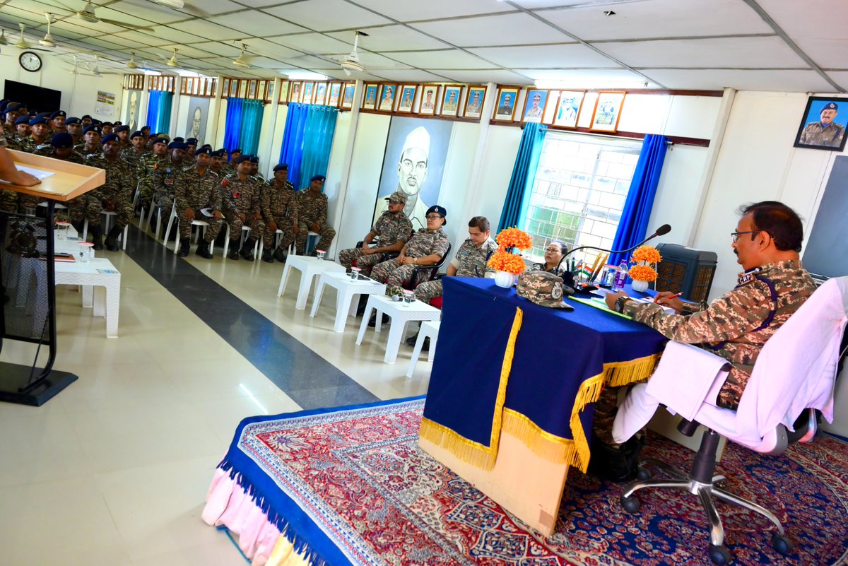 86Bncrpf's tweet photo. On 21 September 2026 , Commandant 86 Bn CRPF ceremonially  inaugurated the 12th Batch P.I. Training   at HQ /86 Bn CRPF, Lamphelpat, Imphal. Personnel from 86 &amp; 169 Bn are participating the Training . #CRPF https://t.co/S6qox6ZaOV