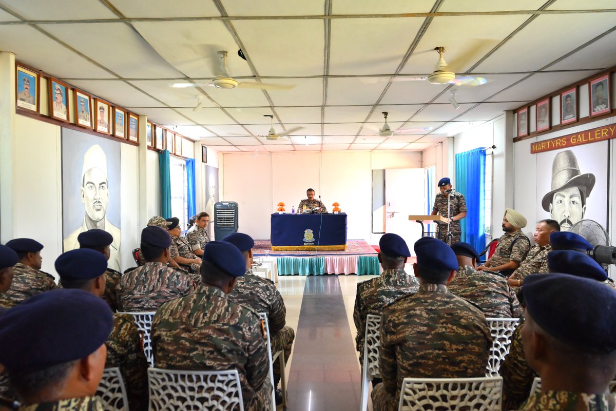 86Bncrpf's tweet photo. On 21 September 2026 , Commandant 86 Bn CRPF ceremonially  inaugurated the 12th Batch P.I. Training   at HQ /86 Bn CRPF, Lamphelpat, Imphal. Personnel from 86 &amp; 169 Bn are participating the Training . #CRPF https://t.co/S6qox6ZaOV