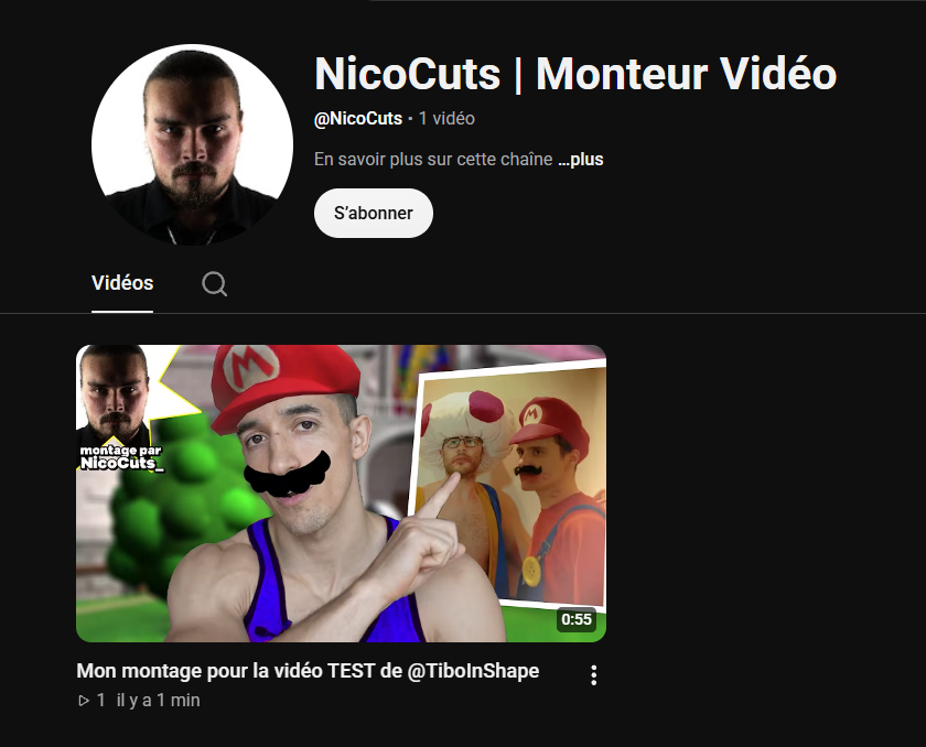 NicoCuts_'s tweet photo. Ah je me demandais aussi pourquoi j'avais 0 abonné sur youtube... https://t.co/vmg7P2h7bb