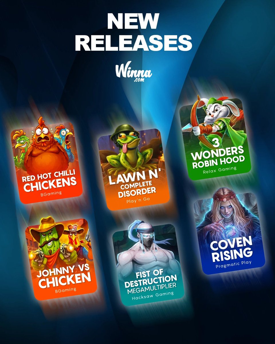 Winna's tweet photo. Red Hot Chilli Chickens! I'm still waiting for the Cluckifornication bonus round...

Enjoy these ones this week!

4 x $25 giveaway!
To join, RT + like + tag 3 + drop UID https://t.co/SdUhyuHVqC