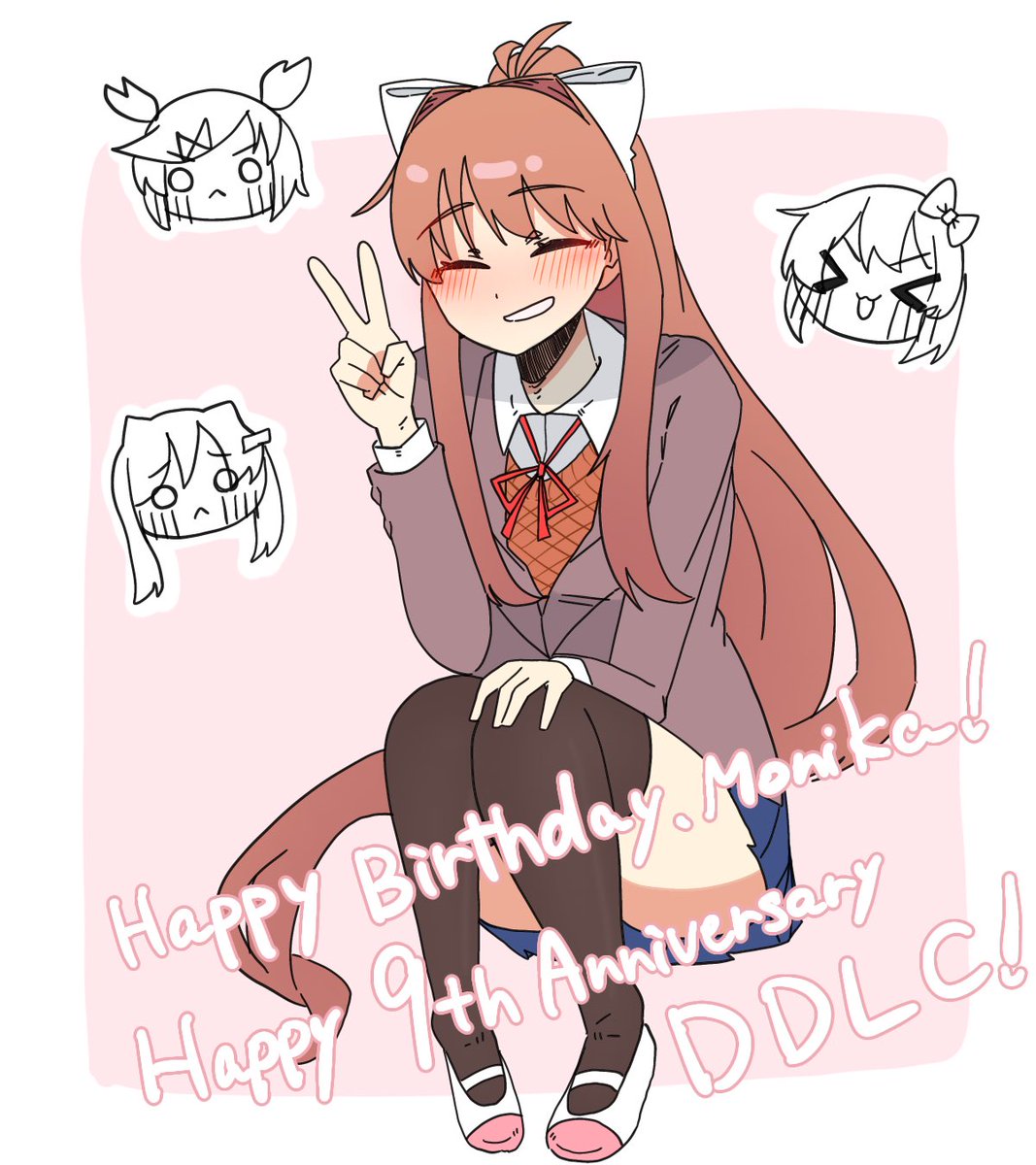 kentylevel's tweet photo. おめでとう！大好きです
#DDLC https://t.co/7Cvs8p1fTH