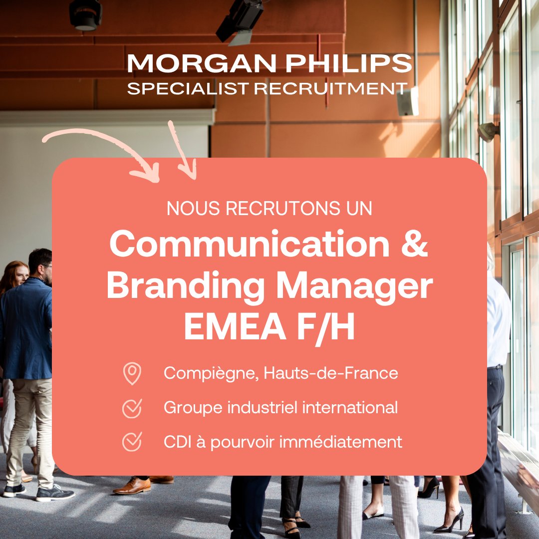 PascalTour's tweet photo. Vous souhaitez piloter la stratégie de communication et de marque d’un groupe industriel international à l’échelle EMEA ? 🌍 Rejoignez une entreprise en pleine dynamique de développement.

https://t.co/Egsmzds1Jv

#MorganPhilips #SpecialistRecruitment #Communication #Compiègne https://t.co/P9hkm5B0Rs