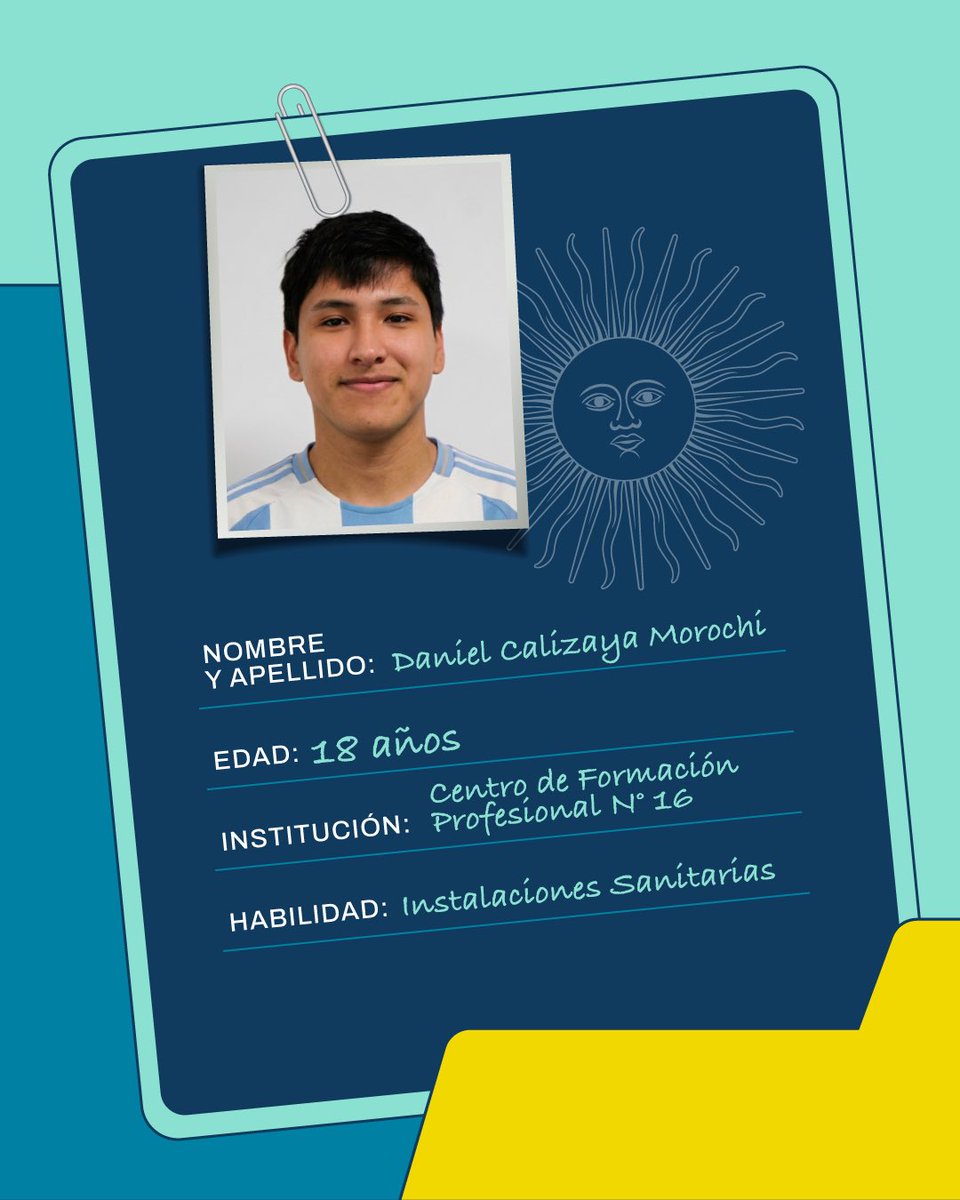 WorldSkillsARG's tweet photo. Del 22 al 27 de septiembre, llega el momento de competir, demostrar todo lo aprendido y darlo todo.
¡Vamos, equipo! https://t.co/VnBkNNoY5d