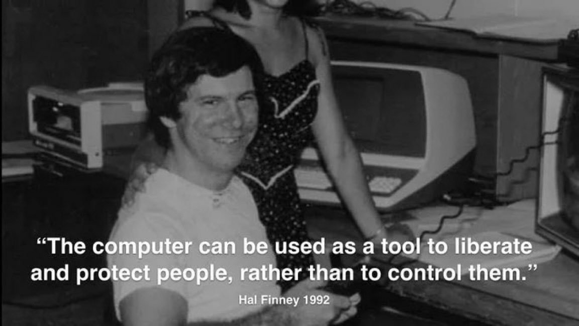 Thebitcoinway_'s tweet photo. We miss you, Hal https://t.co/CpgnTP8XOz