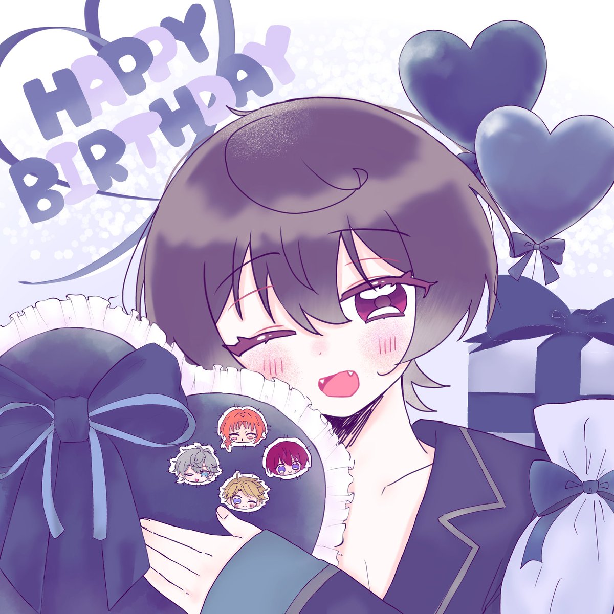 osananakawaii's tweet photo. #朔間凛月誕生祭2026
だいすき🥳💙💙💙 https://t.co/I3fIdBqtrE