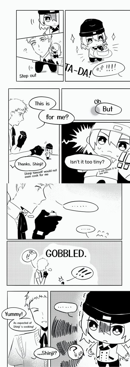 4yr3ht4's tweet photo. #persona3 #ペルソナ3 
Happy birthday to Akihiko!!!🥳🎂🎂🎂

(But Aki, make sure to actually taste the cake before telling nuis it’s good next time.😉
#真田明彦誕生祭2026 https://t.co/FFGtVNEGbE