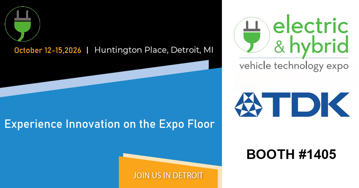 tdklambda's tweet photo. ⚡ The future of mobility needs power — and we’ll be there!
The Electric &amp; Hybrid Vehicle Technology Expo North America. 🚗🔋
📅 October 12–15, 2026
📍 Booth 1045
🔗 https://t.co/VaVFwR4vff 
👋 If you’re attending, come find us and say hello!
#TDKLambda #EVTechExpo #EVTechnology https://t.co/DafEyl41A3