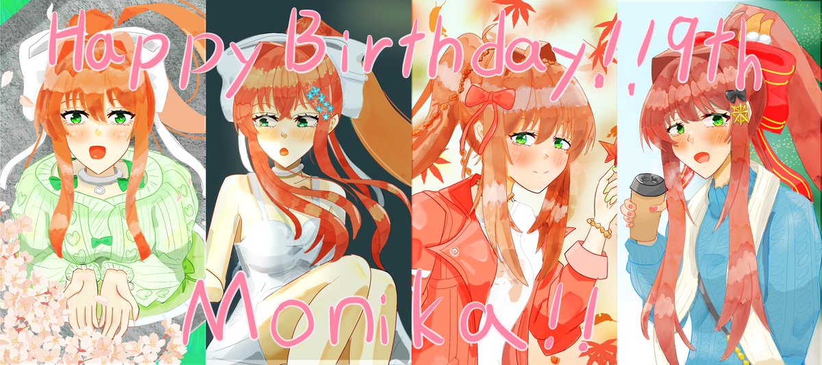 yatirusitosito's tweet photo. モニカ誕生日おめでとう🎂🎉
#DDLC https://t.co/Pg8FX1UPzC