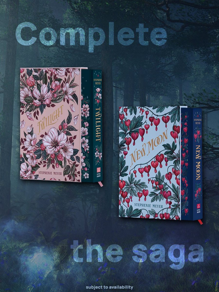 hmvtweets's tweet photo. As the days get darker, brighten up your bookshelf with this stunning 20th Anniversary Deluxe Collector's Edition of Eclipse!
Are you #TeamJacob or #TeamEdward? 🐺🧛‍♂️🥀
Check out the full deluxe range here | https://t.co/cfeCZqMMYm
#twilight #newmoon #breakingdawn #eclipse https://t.co/RiLmnNw4uW