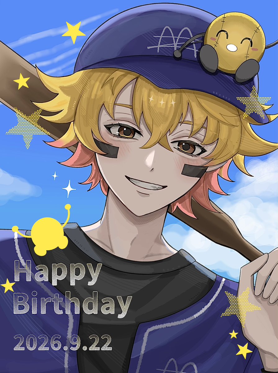 sjs2ze's tweet photo. #シャオロン誕生祭2026
 #シャオロン生誕祭2026  💛⚾️
お誕生日おめでとうございます🎂🎂 https://t.co/l5oEasbtlu