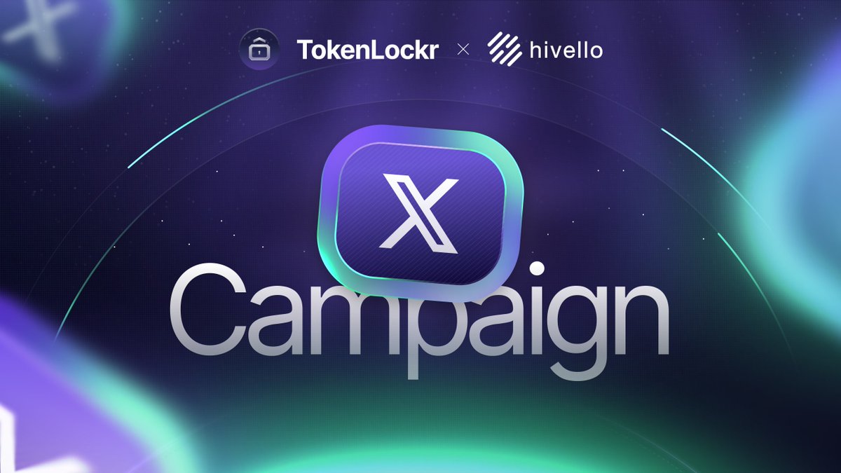 TokenLockr's tweet photo. 🚀 Join the 30-day $HVLO campaign!

We're on a roll launching new campaigns. The @HivelloOfficial event started today and runs for a full month.

• Total Event Pool → 90M+ $HVLO
• Reward → 5% Fixed / 95% KPI
• Event Period → Sep 21 - Oct 21

Apply now: https://t.co/gx0z5M8tnh

📈 Check the KPI targets on the website.

@HivelloOfficial is an advanced Bitcoin cloud mining protocol that launched last week.

👊 Open to everyone. No tier restrictions.