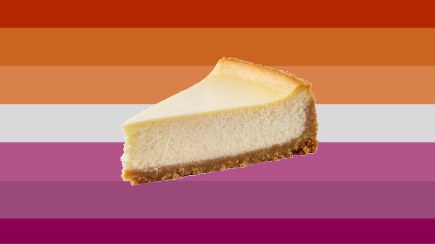 scaraciidal's tweet photo. #lesbiantwt  lesbian  flag  for  lesbians  who  love  cheesecake https://t.co/PriMfgZNPd