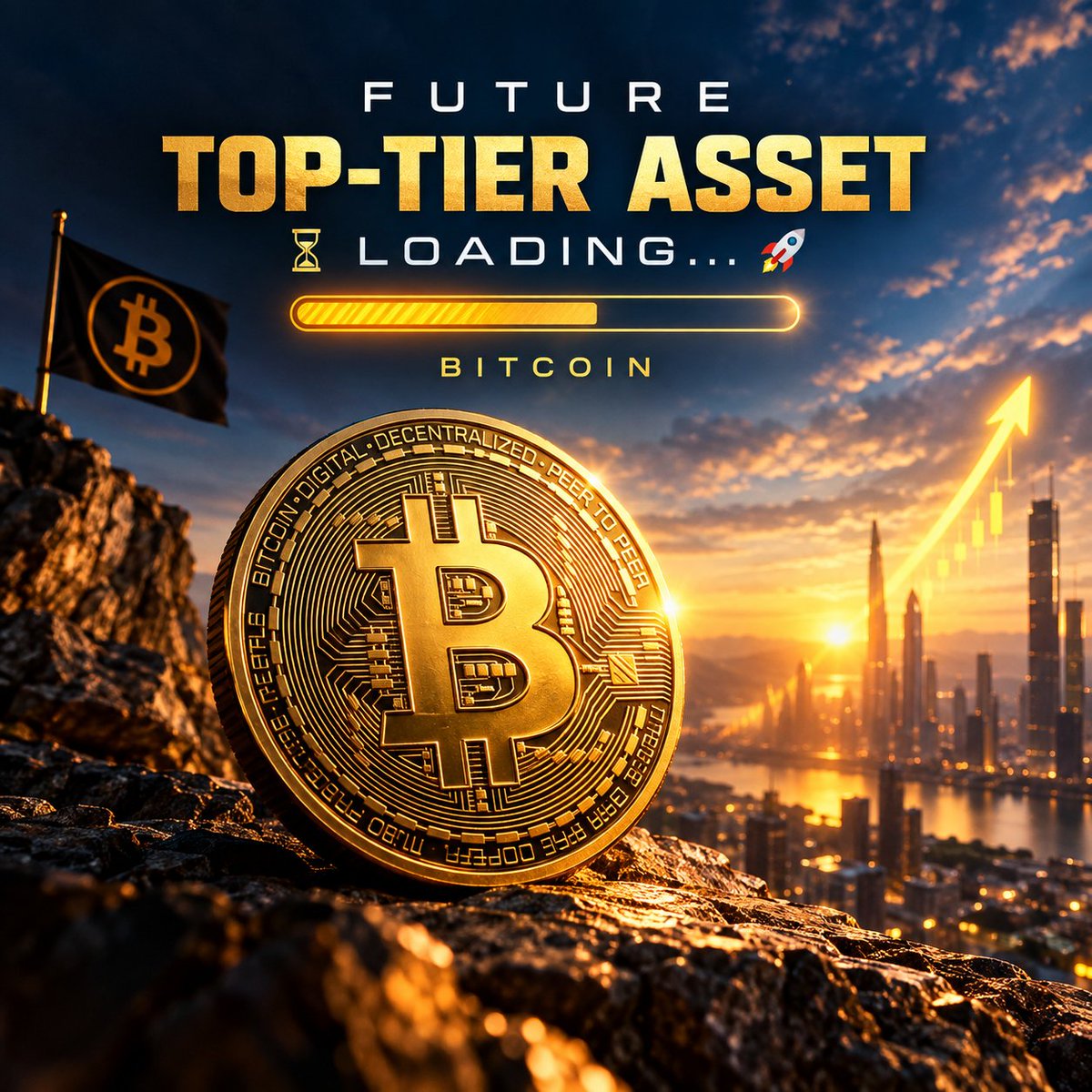 topg_amd_trader's tweet photo. Future top-tier asset loading... ⏳🚀 #Bitcoin https://t.co/OIp26s13n3