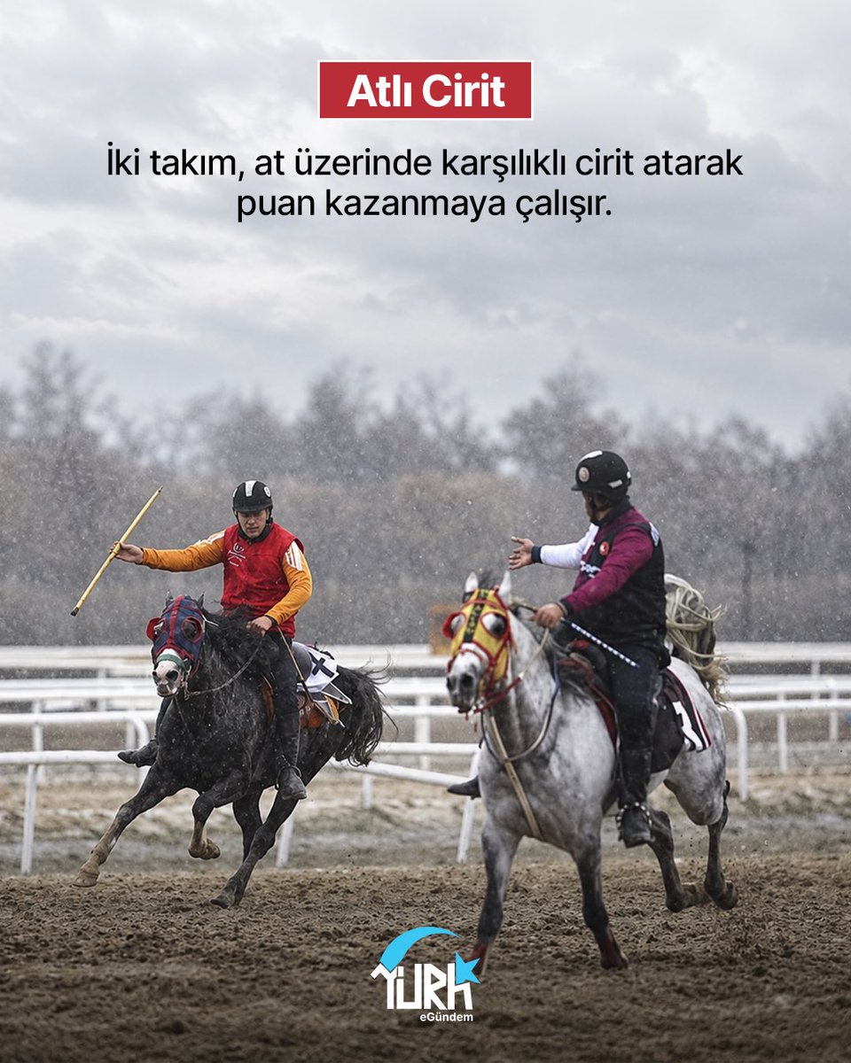 Turkegundem's tweet photo. 🐎 Türk kültüründe at, yalnızca ulaşım ve savaşın değil; oyun, eğlence ve spor geleneğinin de önemli bir parçasıydı. https://t.co/QHb2haYphb