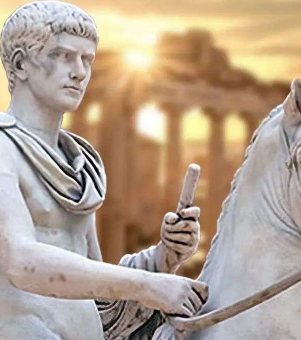 MargalCanada's tweet photo. IHABEMUS CONSUL! 
The EU now has its first consul—named Incitatus—but he is not a horse; rather, he is a flesh-CARNEYHUESO man

 From Caligula to Ursula, who found a replacement for her donkey—which had been eaten by wolves. https://t.co/juVGi2PLBn