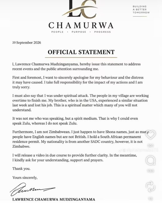 MaxPatricius's tweet photo. Oh my word.......
What have I just read?
😂😂😂😂😂😂😂😂
He doesn't accept responsibility, he's blaming witchcraft. 
Eish. 🤡🤡🤡🤡🤡🤡🤡🤡 https://t.co/pZwcg2ZVlT