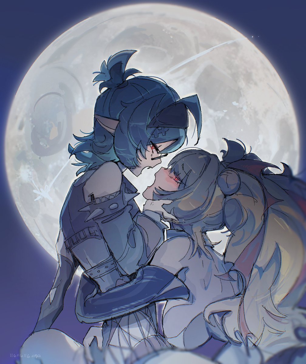 116116116EL's tweet photo. Ready for spooky season🎃 AND some yuri? 👻
#ZenlessZoneZero‌ https://t.co/7gaoBT6ejJ