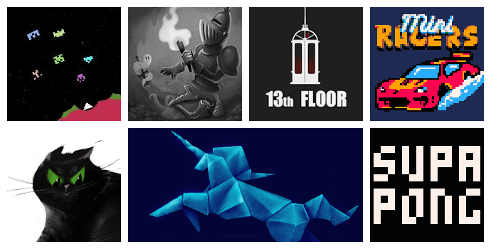 volkov_ayyy's tweet photo. Since 2021, #js13k has grown into five 13 KB games: Space Arcade, Enchanted Dungeon, XIII Floor, Catapoolt & UNxR.
In between: Miniracers, a 64×64 px PICO-8 racer for #LOWREZJAM.
Latest: SUPAPONG - PONG × SUPERHOT in less than 1 KB for #pico1k.
So far ↓ https://t.co/bEv7zMKVZL