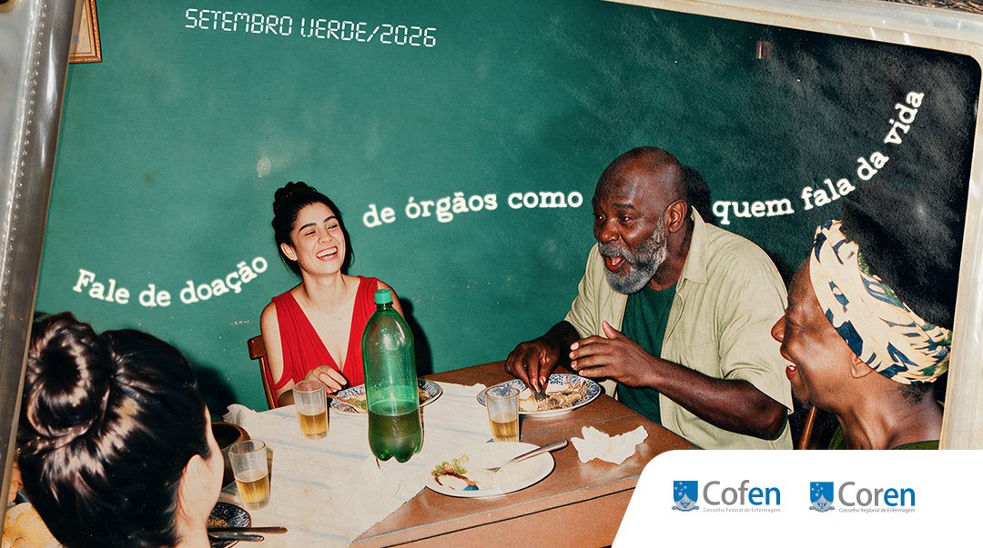 Cofen_oficial's tweet photo. Você fala sobre trabalho, família, planos, notícias, futebol, o que aconteceu ontem e até o que talvez aconteça amanhã. Mas existe uma conversa que muita gente ainda deixa para depois: a doação de órgãos. https://t.co/JCtB9KxX6g