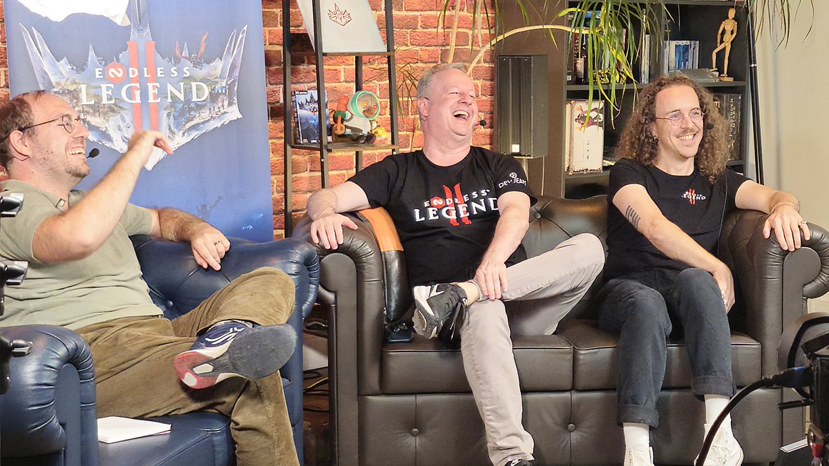 Amplitude's tweet photo. Thanks to everyone for joining our dev livestream!

We had a blast showing you the newest faction, the Sandshapers, and talking about the game. A lot of surprises are coming up!

If you missed the livestream, you can watch it on YouTube 👉 https://t.co/O0jsCo48hm

#EndlessLegend2 https://t.co/C265vAdlhG