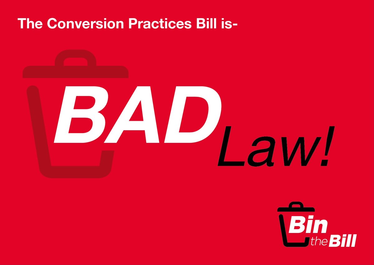 BinTheBill_'s tweet photo. For over a decade trans people were lied to about their right to freely access the spaces of the opposite sex. No wonder they are upset.
We now have the #ConversionPracticesDraftBill in the pipeline which will remove ALL women & girls right to spaces free of men.
#BinTheBill https://t.co/GUNPTHg9WJ