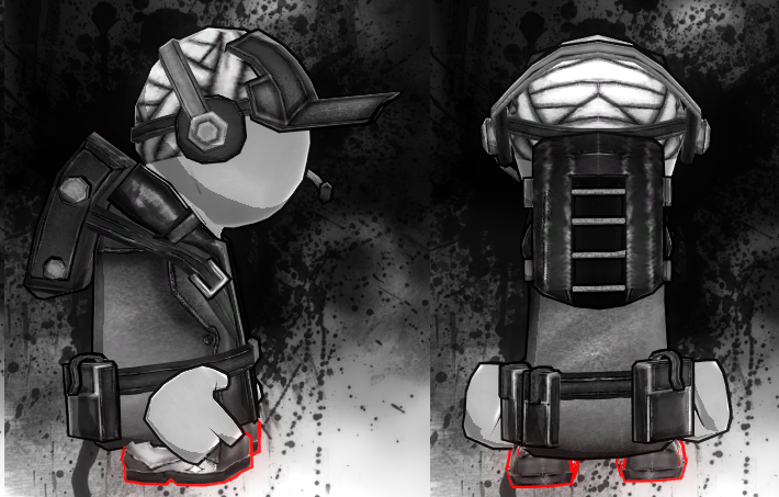 GlitchArtTV's tweet photo. I was watching Deimos's reference, and the backpack look a lot like one of thoes car-shape backpacks. https://t.co/q9XpzldW8I