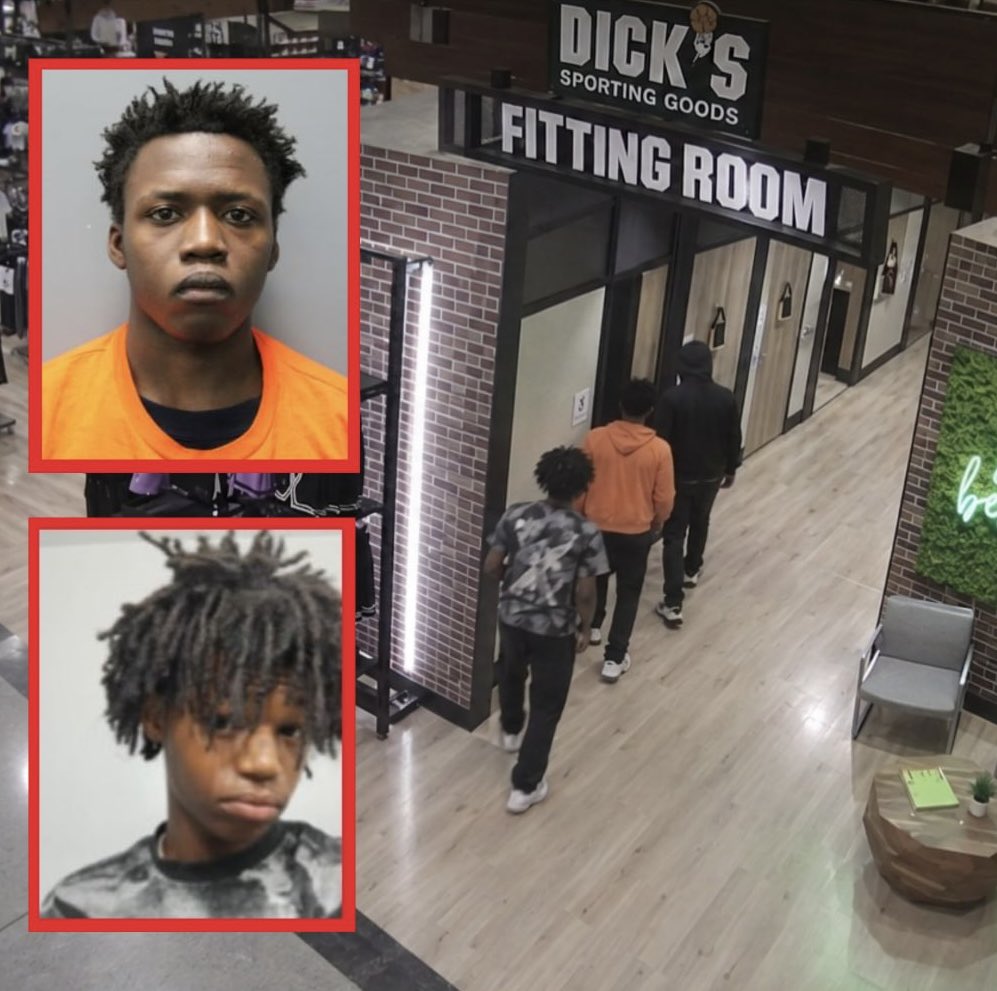 mymixtapez's tweet photo. A 16-year-old from Florida and his friend allegedly shot and killed their 14-year-old friend in the dressing room of a Dick’s Sporting Goods store, then ran out and ditched the gun instead of trying to save him, surveillance footage shows 😳 https://t.co/KYZB41Qpdl