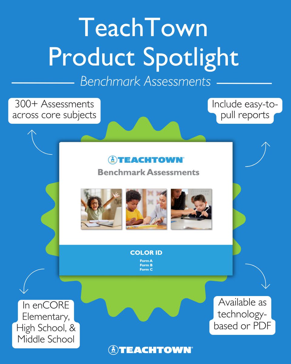 TeachTown's tweet photo. Product Spotlight! Measure student growth over time and enhance progress monitoring with TeachTown Benchmark Assessments. https://t.co/dMDsIND9aB https://t.co/Lo6F0alt22