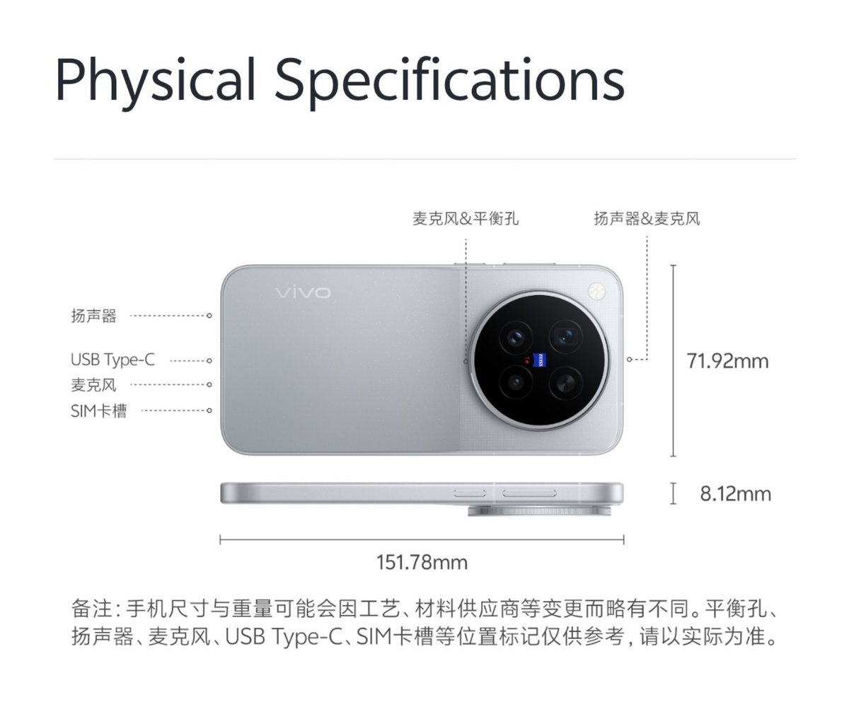 KotaTech7's tweet photo. 🚨 vivo X500 PRO IS OFFICIAL — BUT THERE’S A CATCH! 📱🔥

The vivo X500 Pro has officially launched in China, packing flagship cameras and a compact 6.36" LTPO display. But unlike the X500 and X500 Pro Max, this model is expected to remain China-exclusive. 🇨🇳

🔥 X500 PRO HIGHLIGHTS
• 🧠 Dimensity 9600 Pro — 2nm
• 📱 6.36" 1–144Hz LTPO OLED
• 📸 50MP LYTIA L910 main with 17EV dynamic range
• 🔭 64MP LYTIA 610 periscope + 100× digital zoom
• 🔋 6,510mAh + 90W wired/40W wireless
• 🎥 8K video + ZEISS T* optics
• 🛡️ IP68 + IP69
• 💾 Up to 12GB + 1TB
• 🤖 OriginOS 7 based on Android 17
💰 Starts at ¥6,499 (~₹93K) in China.

The interesting part? The X500 and X500 Pro Max are reportedly the models heading to global markets and India — not the Pro. 🇮🇳👀

Would you want the compact X500 Pro to launch in India? 🔥

#vivoX500Pro