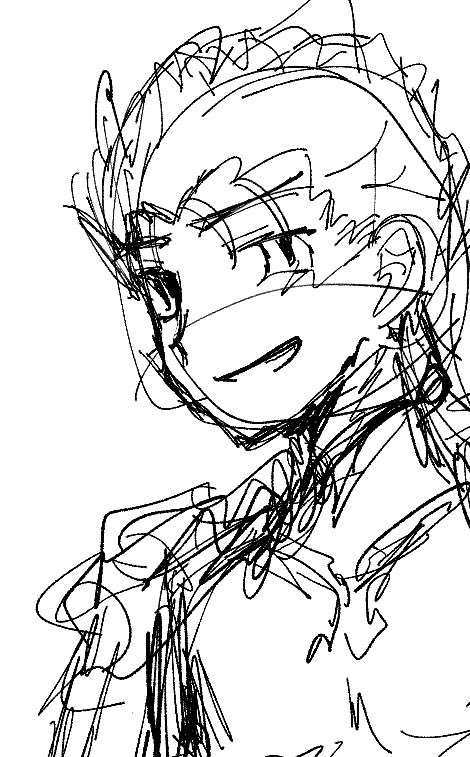 hoppead's tweet photo. 気づいたらランサー書きまくってて何 https://t.co/SdxkEmHAli