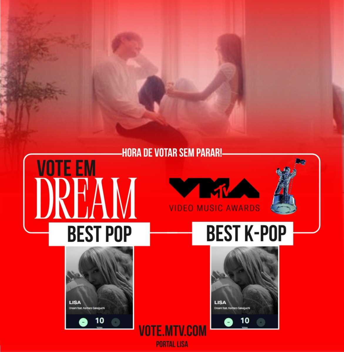 PortalLalisa's tweet photo. BLACKPINK está indicado para MELHOR GRUPO. 

VOTE acessando os stories da MTV: https://t.co/wRPCLaoUGc

Continuem votando em DREAM
Best pop: https://t.co/4FEYzyWnMU

Best Kpop: https://t.co/1EWrLxaXce

#LISA #리사 #ลิซ่า #LALISA https://t.co/NJQOFSTPs7