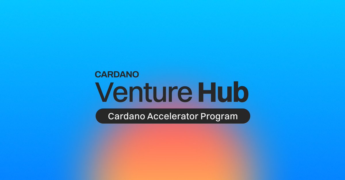 Cardano_CF's tweet photo. 1/10 Meet the Fall '26 cohort of the Cardano Accelerator Program.

Eight ventures, two tracks, one focus: proving that a claim about origin, identity or data is true. We'll work with them all toward market and investment readiness.

Let’s take a look at the selected projects. 🧵