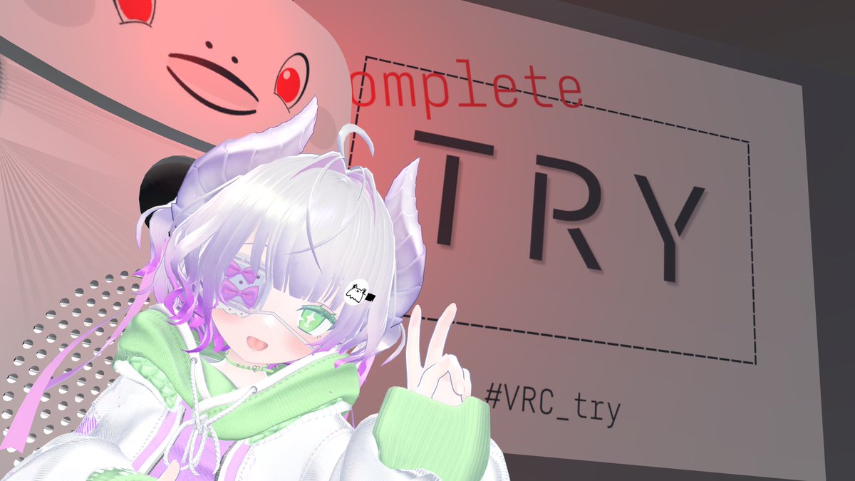 Nafy428's tweet photo. #VRC_try フレンドと解いた~~~ https://t.co/hiLjdhDSOj