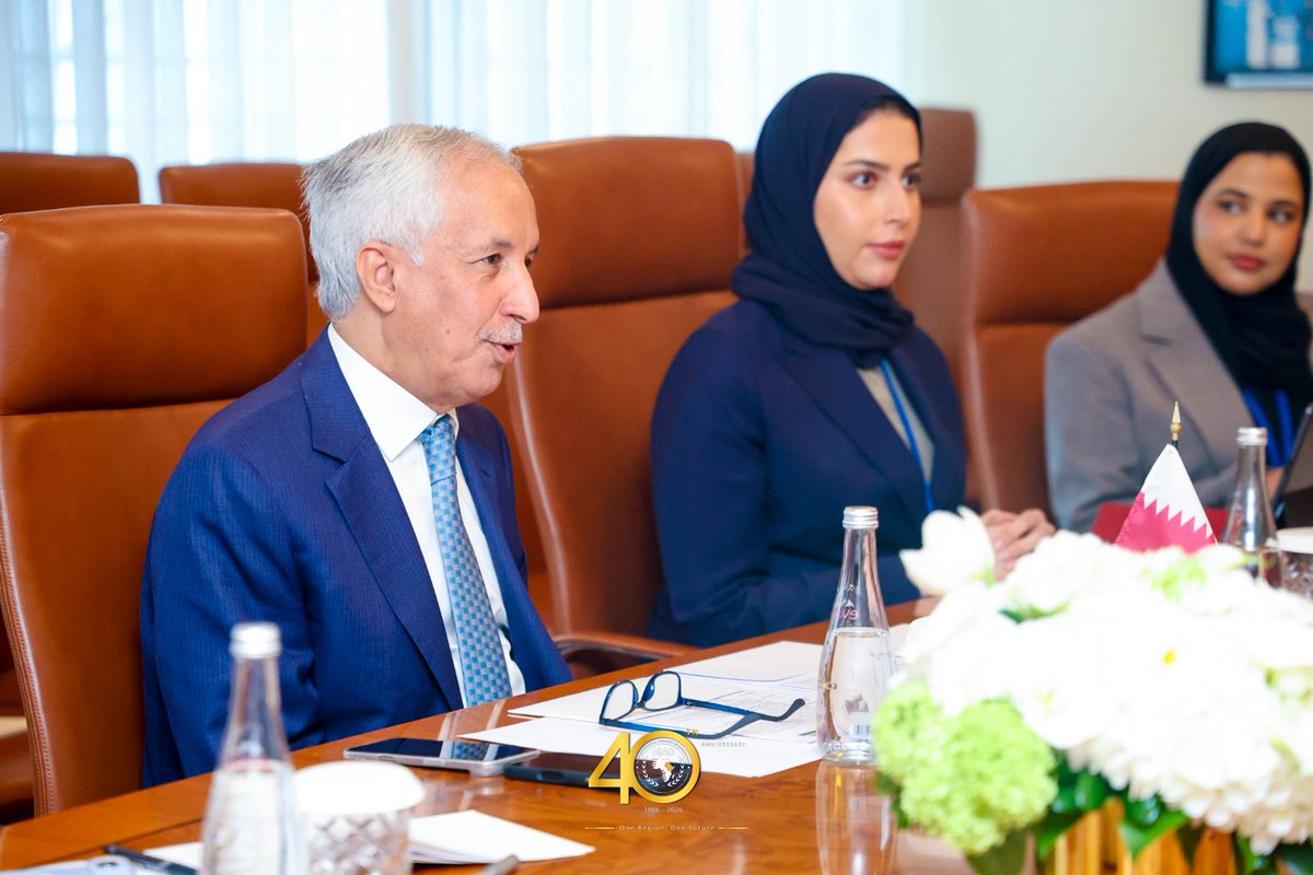IGADsecretariat's tweet photo. #IGADatUNGA81: Qatar–IGAD Partnership for Peace and Prosperity

On the margins of UNGA in New York, IGAD Executive Secretary, H.E. @DrWorkneh, held discussions with H.E. Soltan bin Saad Al Moraikhi, Minister of State for Foreign Affairs of the State of Qatar.

They exchanged views on regional peace and security and agreed to deepen cooperation between IGAD and Qatar in support of greater stability and shared prosperity across the IGAD region and the Middle East.