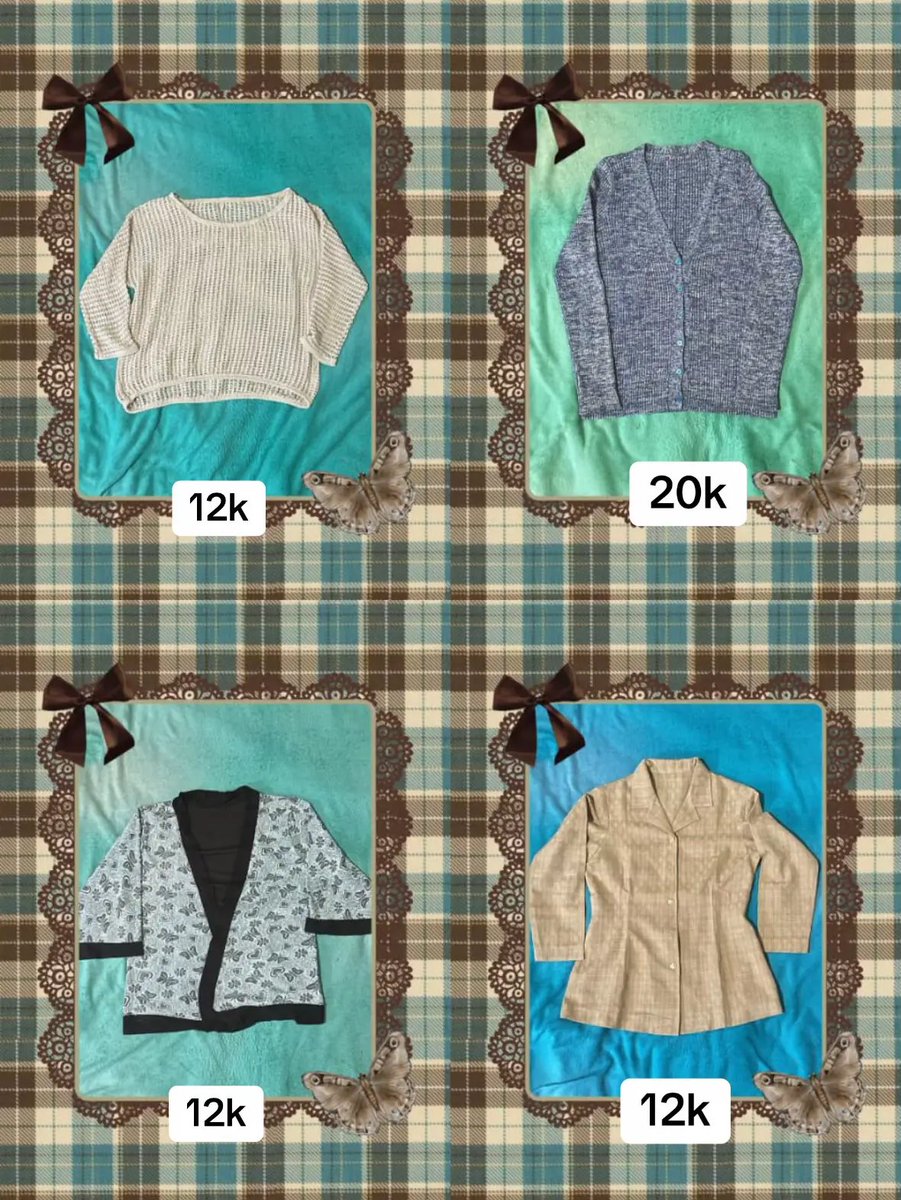 hamptouns's tweet photo. hehe baju lagii 💃💃 yg nyari atasan, cardi, boleh bgt di lirikkk 👀
preloved pribadi yaa ngosongin lemarii hehe
yg mau tanya tanya dulu boleh bangett 🤗🤗
co by shopee 🍊🍊 https://t.co/jSDfbj9EIw