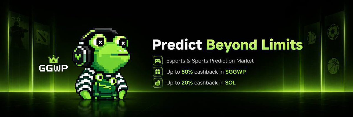 predict_ggwp's tweet photo. that lock-in is real

meteora is where the launches that intend to last actually sit
deep liquidity
a market that doesn’t disappear after the first candle

we launched $GGWP here for that reason
sports + esports prediction on solana
$GGWP or solana:So11111111111111111111111111111111111111112 
the book opens on the same stack the serious projects already use

if you’re building a venue, you start here

@solanagaming @solana