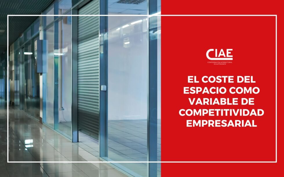 AutonomosCiae's tweet photo. El coste del espacio como variable de competitividad empresarial 
La presión inmobiliaria sobre el trabajo autónomo 
https://t.co/GYP1Extysa https://t.co/jkc4f662Cs