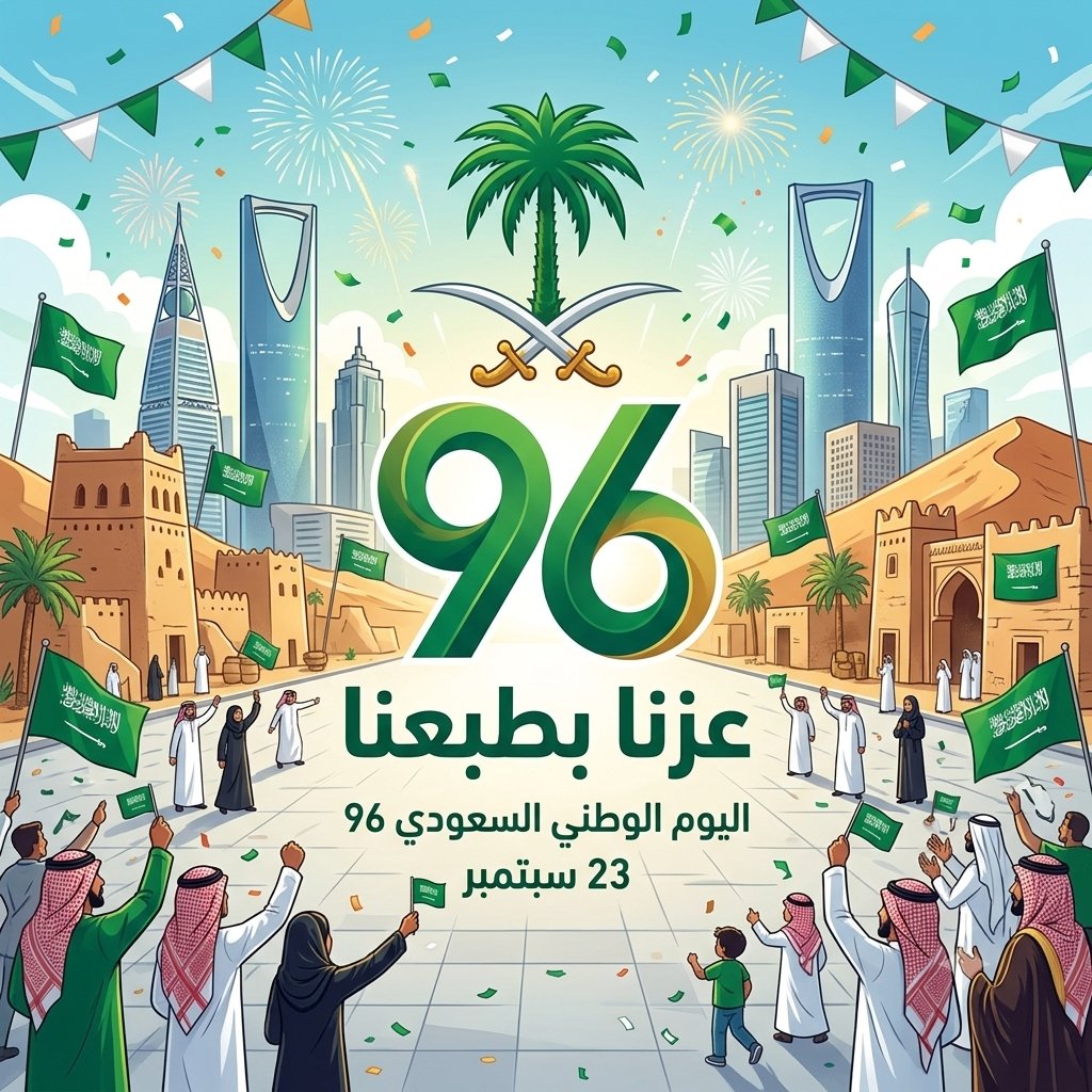 ksa2026f's tweet photo. @KKNTanmiah @IbrahemAlHtlany @unaizah_news @onaizah_multaqa @kaass1320 @3ajel_qassim هذا اليوم هو تذكير حي بالتحول العظيم الذي شهدته هذه البلاد، من تفرقة وصراعات وخوف، إلى وحدة واستقرار وأمان. إنه احتفال بروح الإرادة الصلبة التي تحدت الصعاب وطوعت الصحراء، فحوّلت الكثبان الرملية إلى حواضر عصرية ناطحة للسحاب، وجعلت من هذا الوطن واحة للعلم والمعرفة والاقتصاد. https://t.co/D6RQqCRJfX